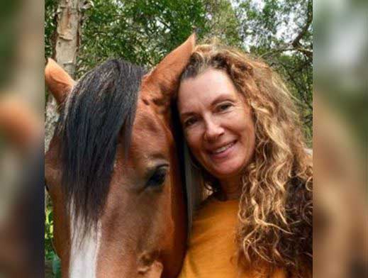 Lisa Toman EPI Supervisor Noel Haarburger equine therapy trainer