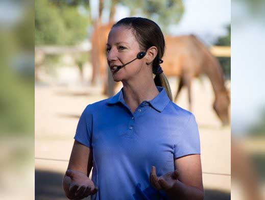 Valence Williams Equine Specialist Noel Haarburger equine therapy trainer
