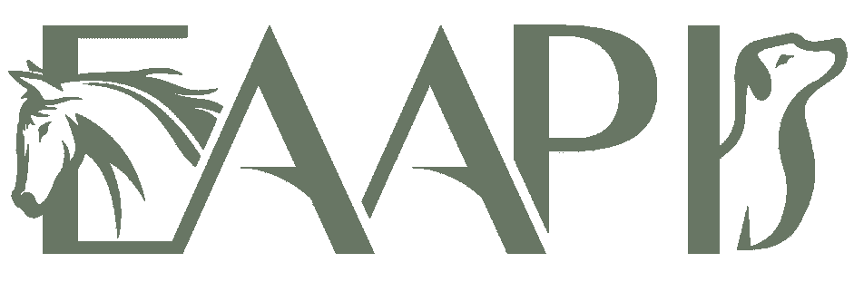 EEAPI-logo green equine and animal assisted psychotherapy institute logo